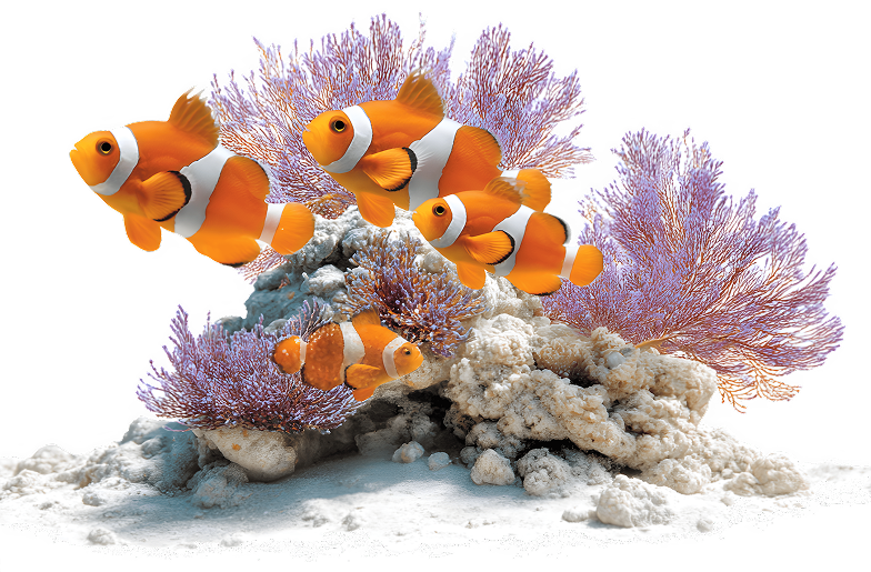 happy fishes